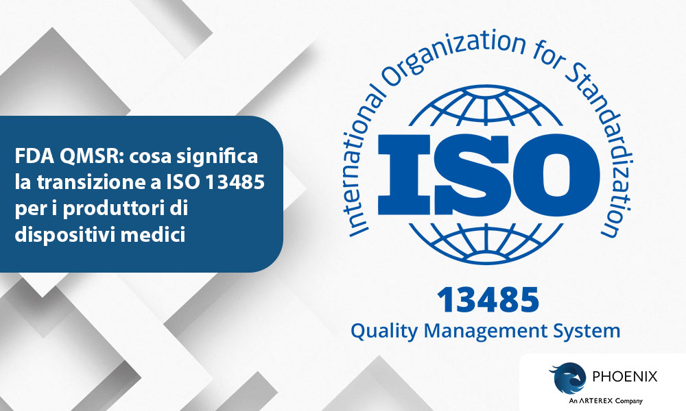Impianto di produzione di dispositivi medici regolamentato dalla FDA, che rappresenta i requisiti del sistema di qualità QMSR