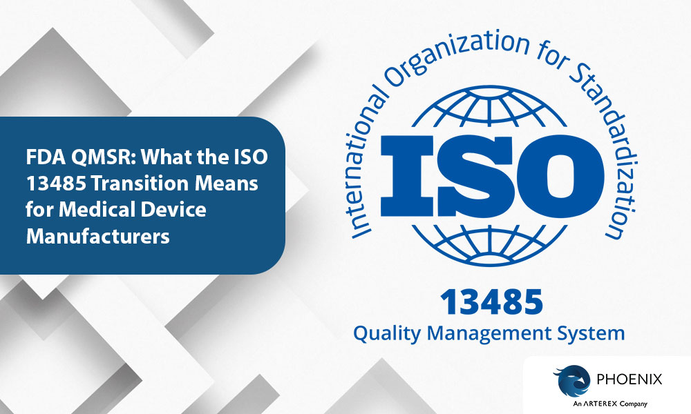 FDA-regulated medical device manufacturing facility representing QMSR quality system requirements